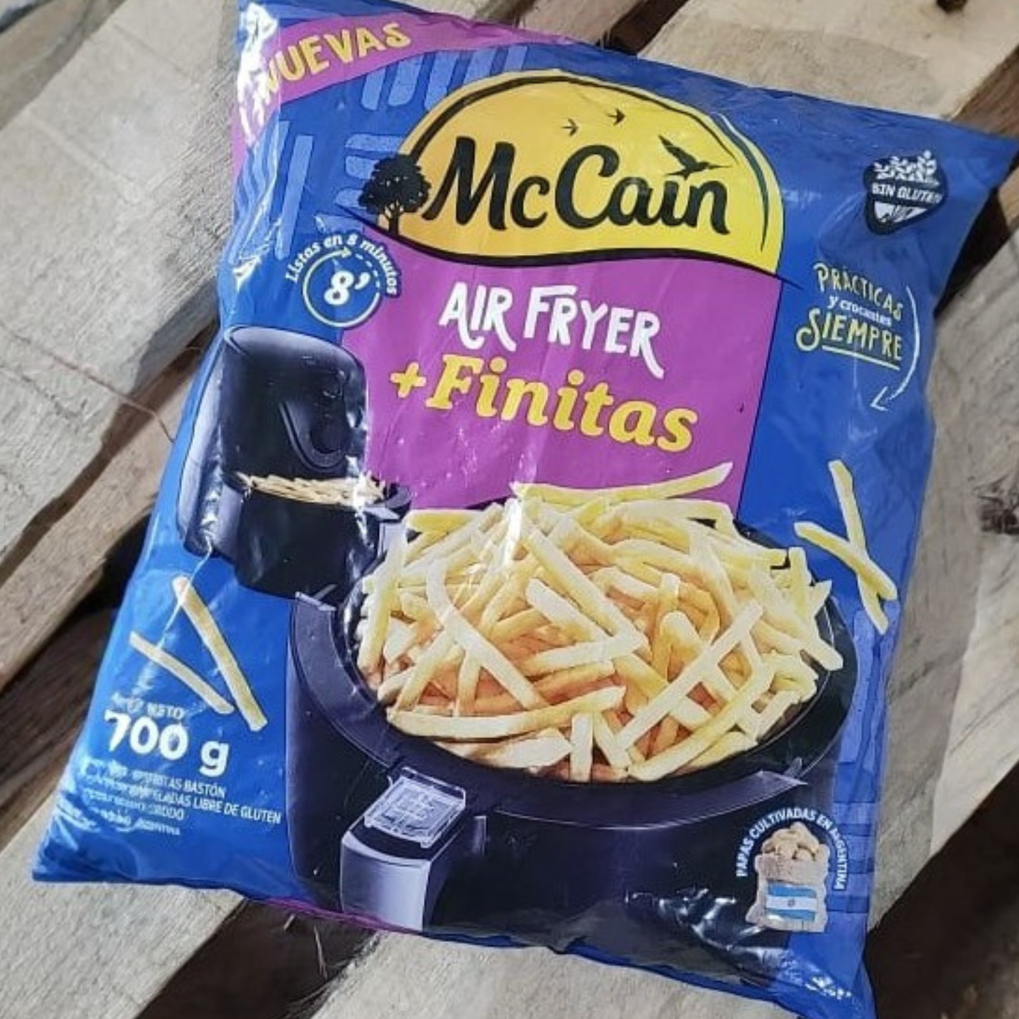 Papas Air Fryer + Finitas McCain