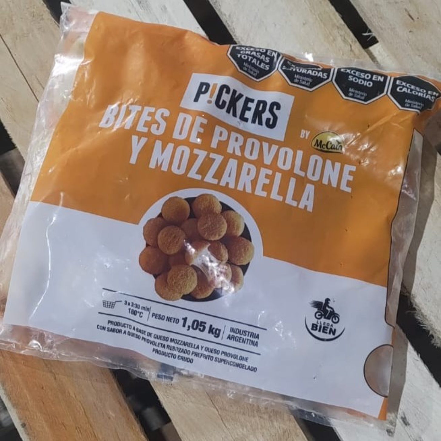 Pickers de Provolone y Mozzarella
